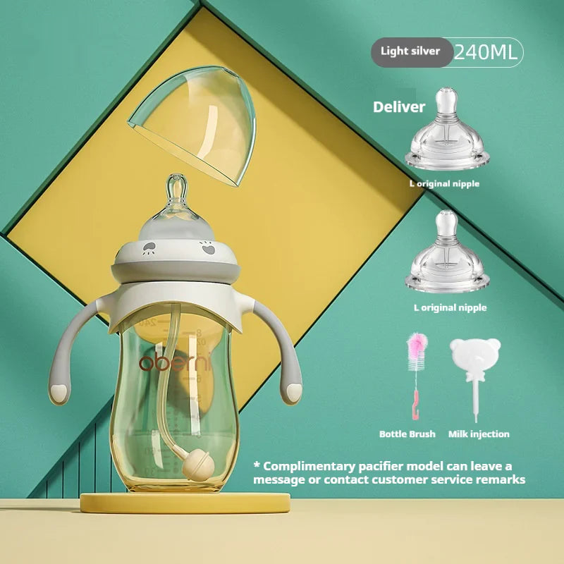 Triple-Action Anti-Colic Wide Caliber Feeding Bottle - BAGE21810002