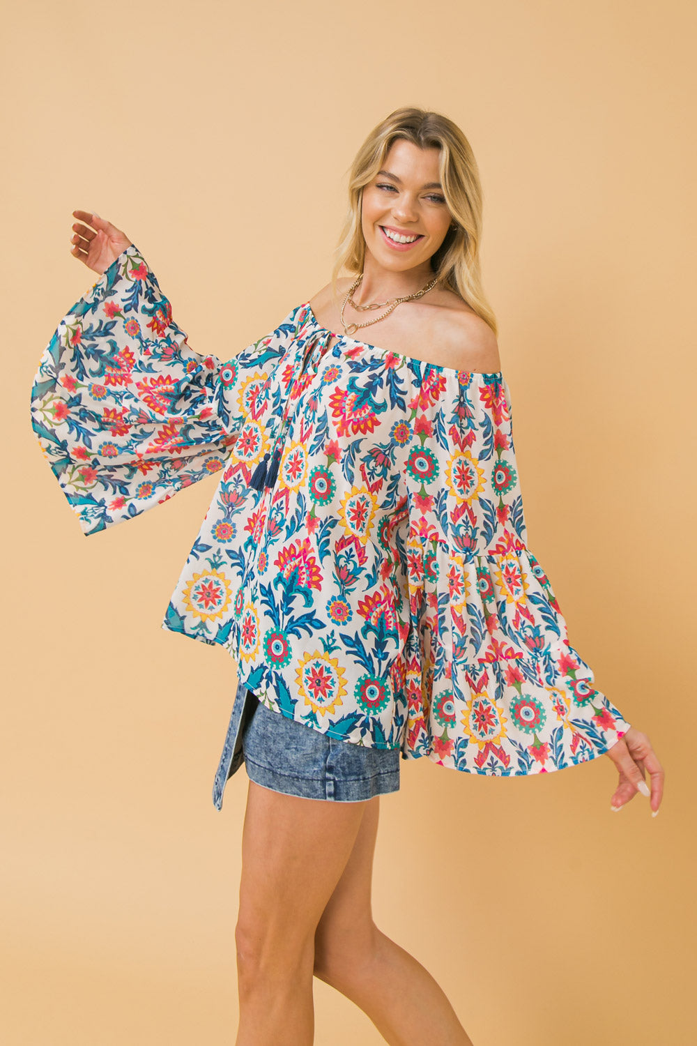 RESORT READY SHIFT BLOUSE