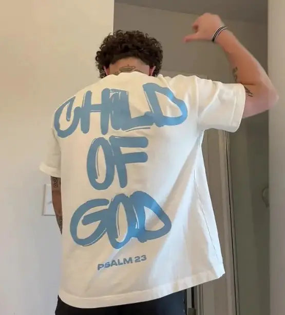 Child Of God Print T-shirt - # BOAA13510039