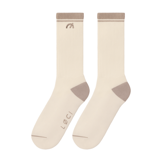 Stripe Cushioned Crew Socks