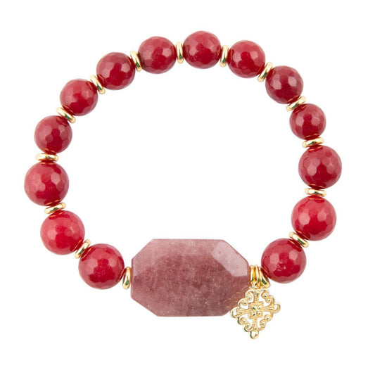 Sunstone Slab Bracelet