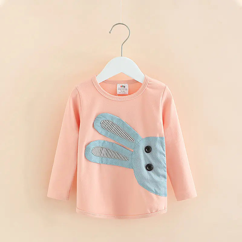 Baby Girl Doll Collar Long Sleeve shirt - # GIAA21510006