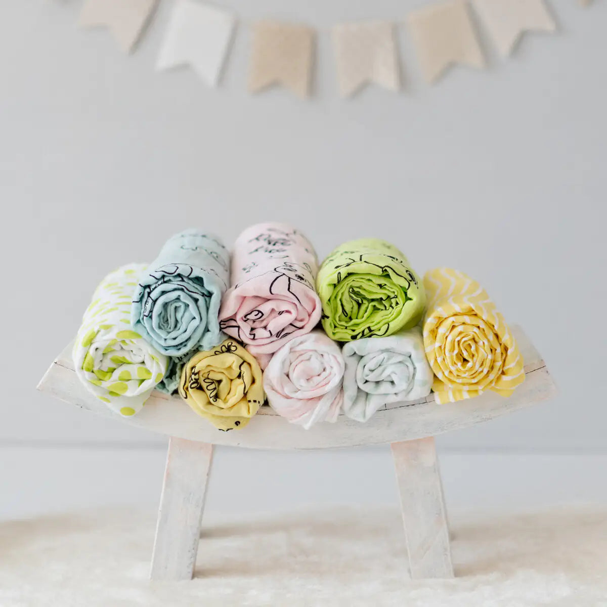 Milk&Moo Set of 2 Chancin Baby Muslin Swaddle Blanket - BAGE41210019