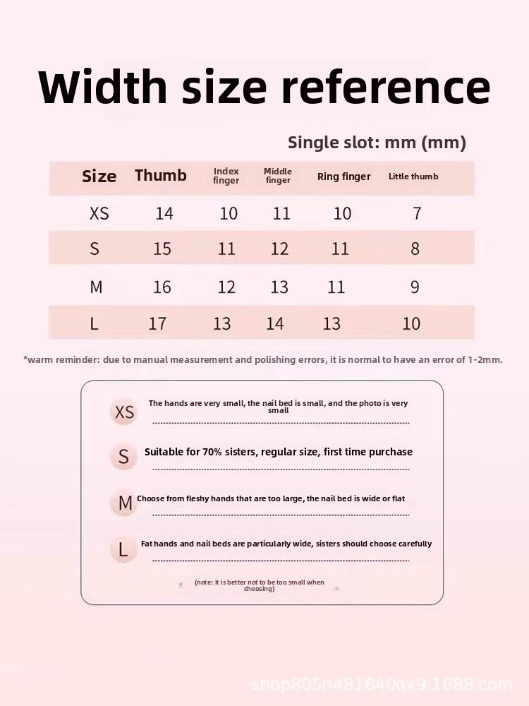 0949- Handmade press on nails fake nails removable