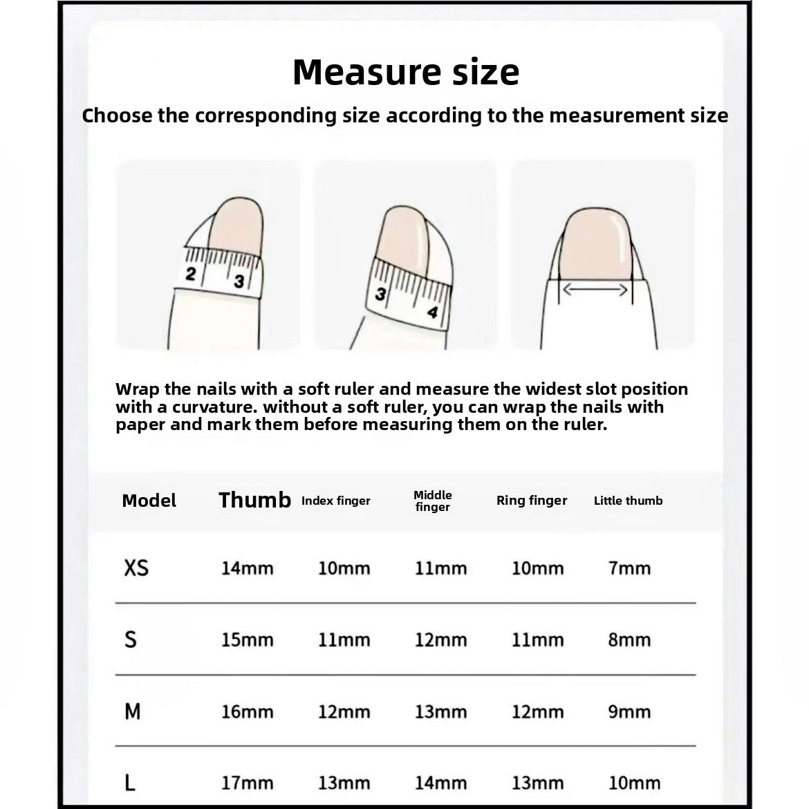 0946- Handmade press on nails fake nails removable