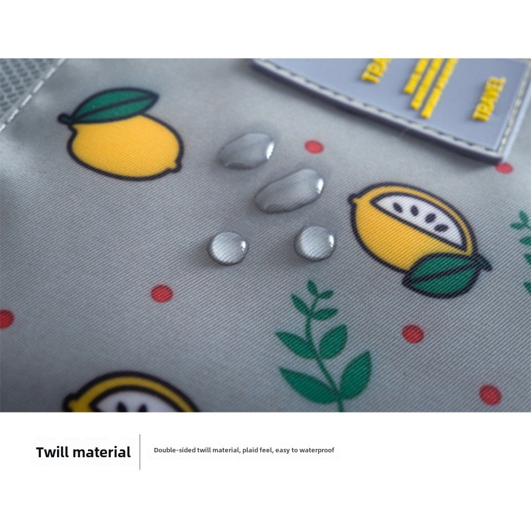 Large capacity can hold three pairs of shoes convenient Oxford cloth storage bag, waterproof shoe bag, suitcase trolley shoe bag