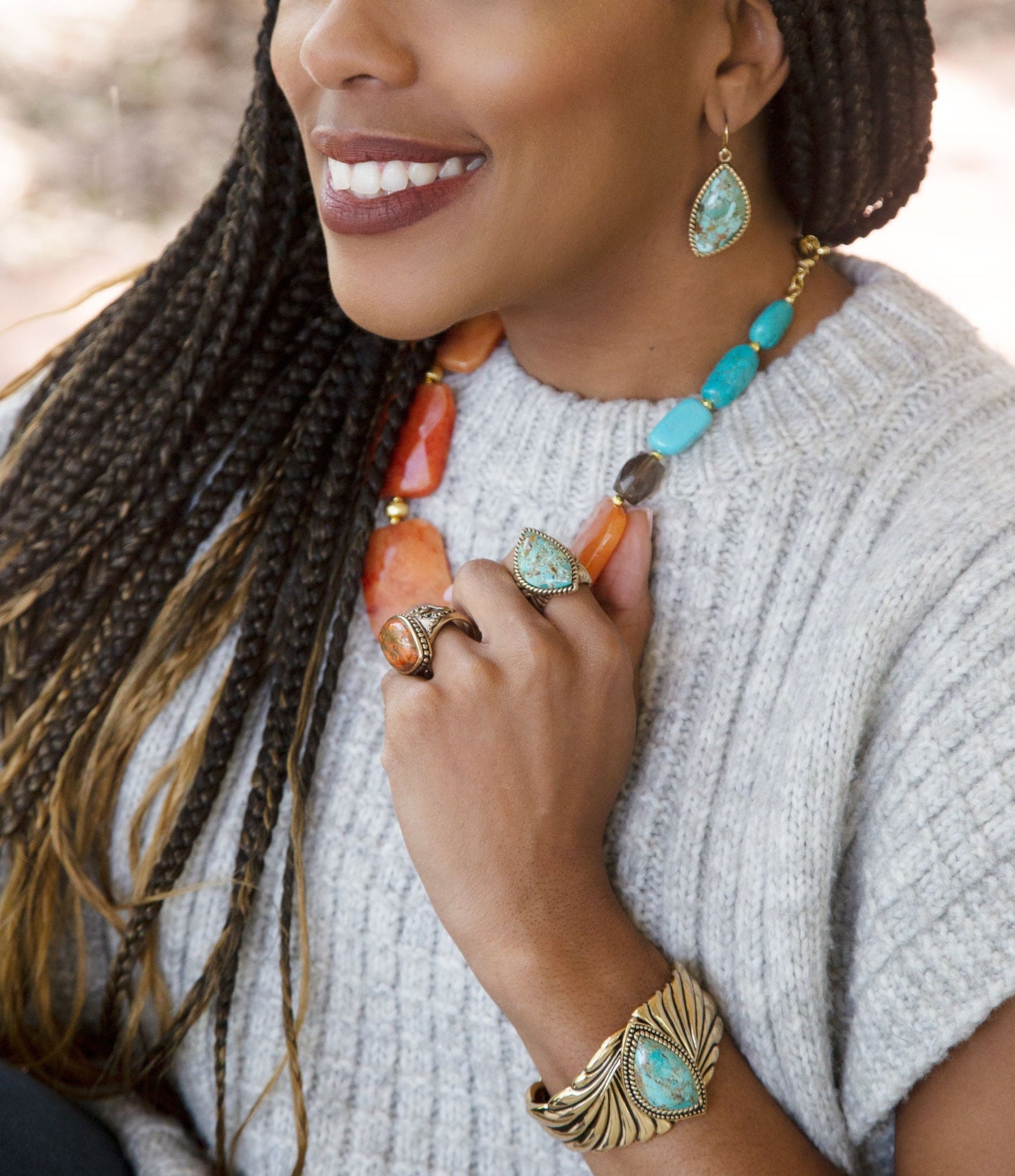 Turquoise Vibrance Ring