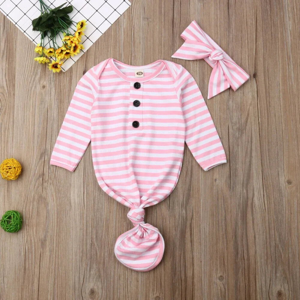 Newborn Baby Sleeper Nightgown - # BAAA81810001