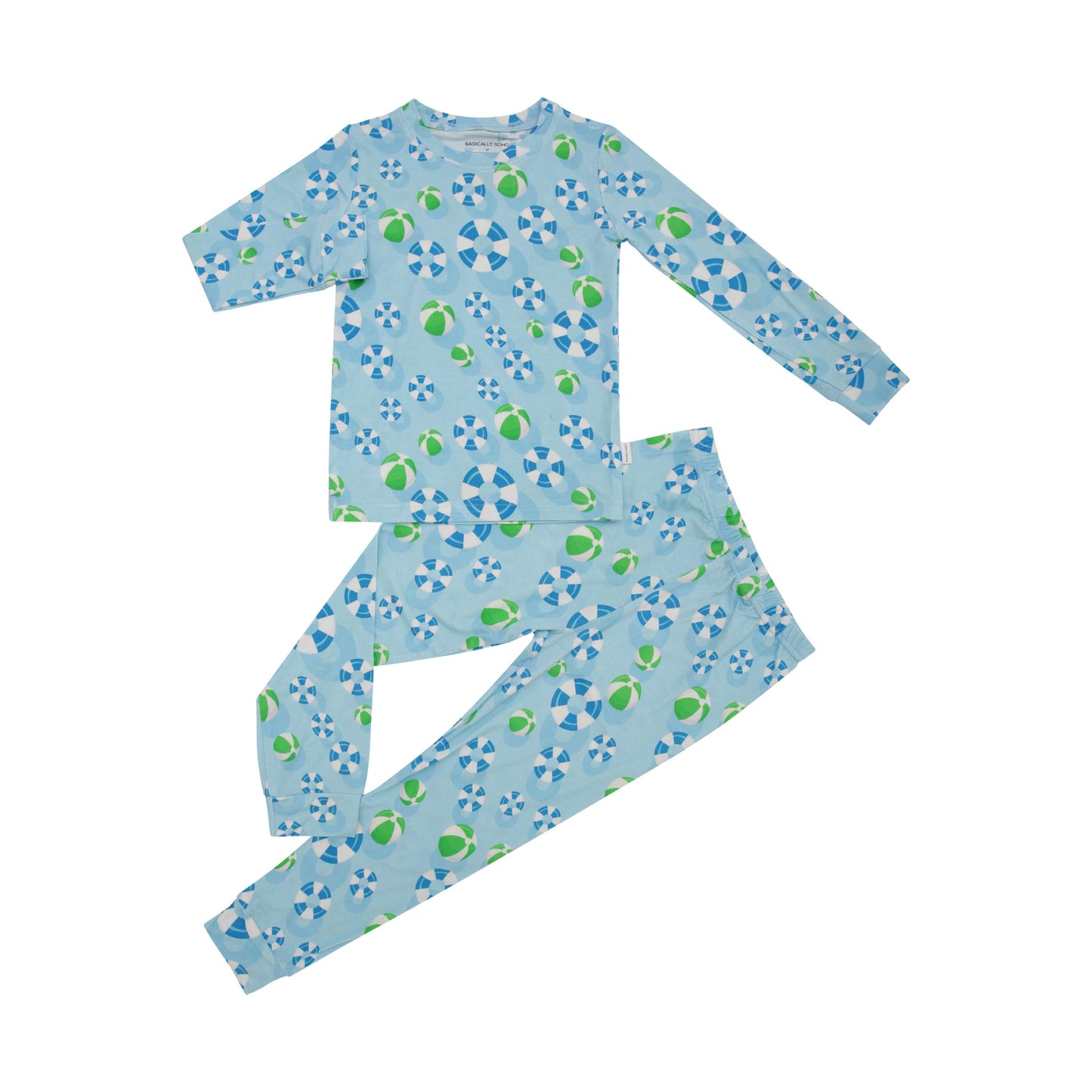 Hamptons Pool Party Green Two-Piece Set