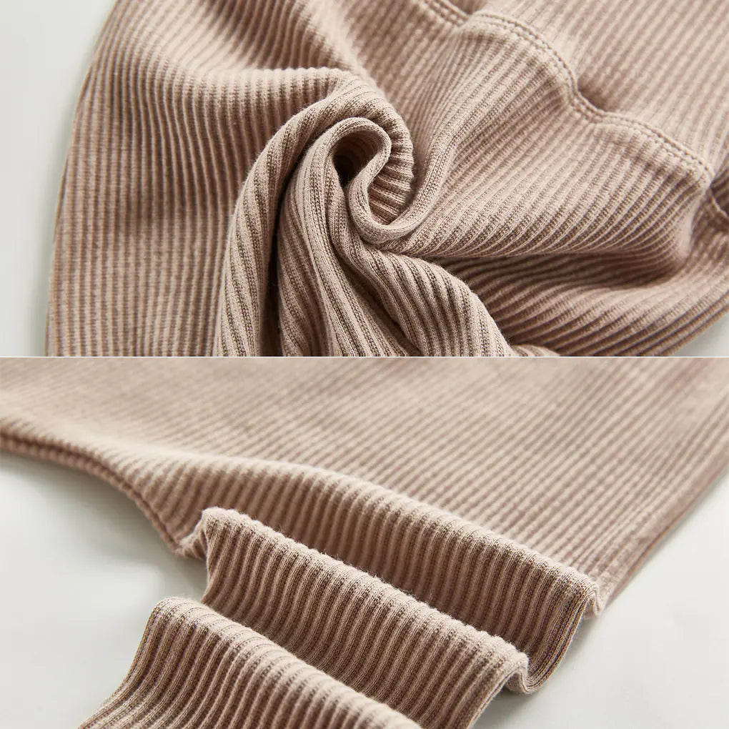 Lightweight High Waist Striped Baby Leggings for Winter - # BAAA1B1910003