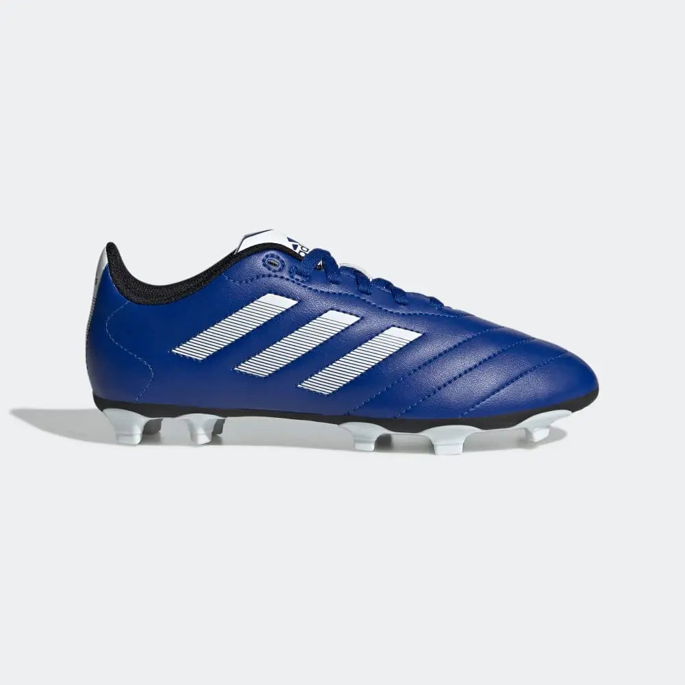 Adidas Unisex-Child Goletto VIII Firm Ground Soccer Shoe 11 Little Kid Team Royal Blue/White/Black - # BOAA71110004