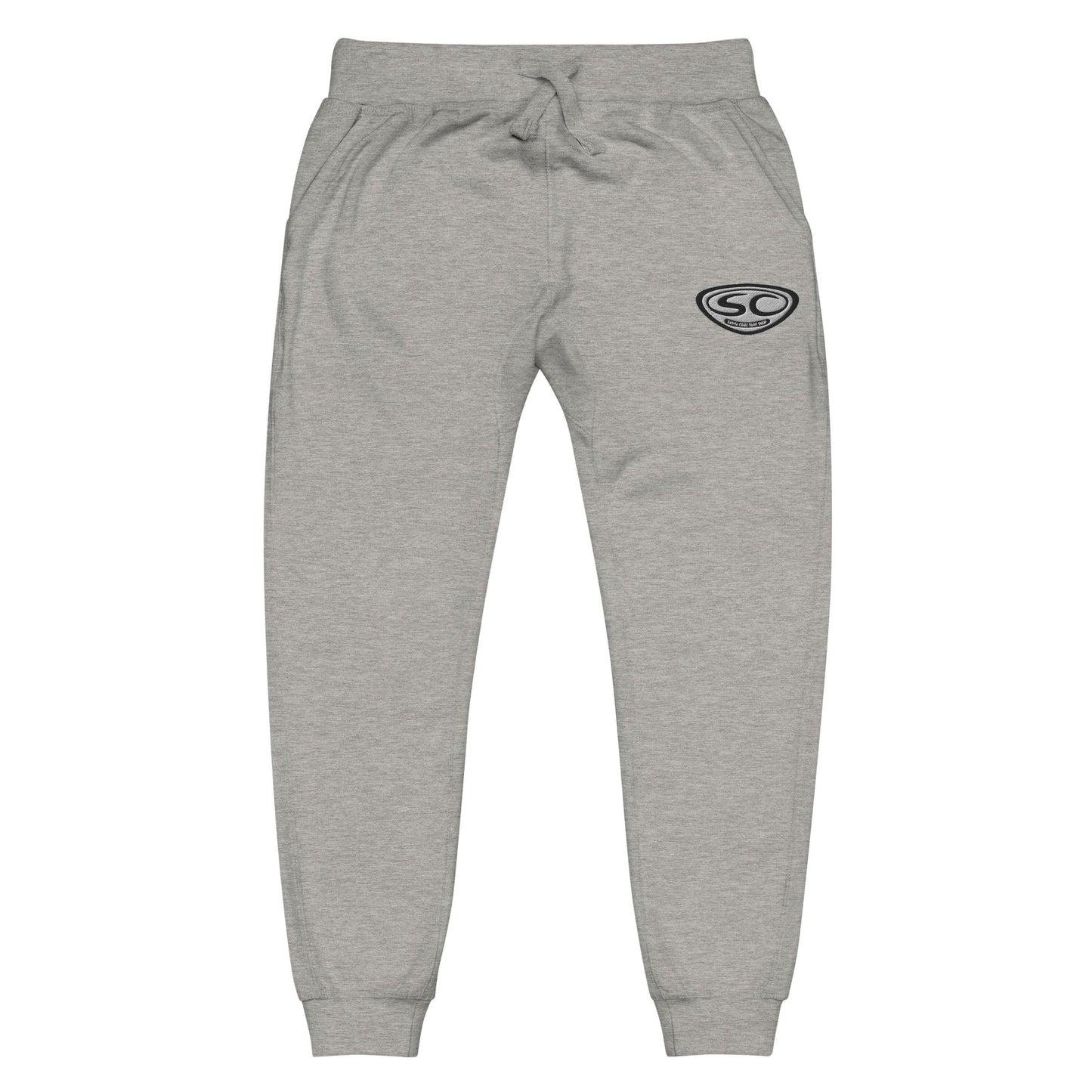 Santa Cruz Surf Shop "SCSS EMB LOGO" Unisex fleece cuffed sweatpants