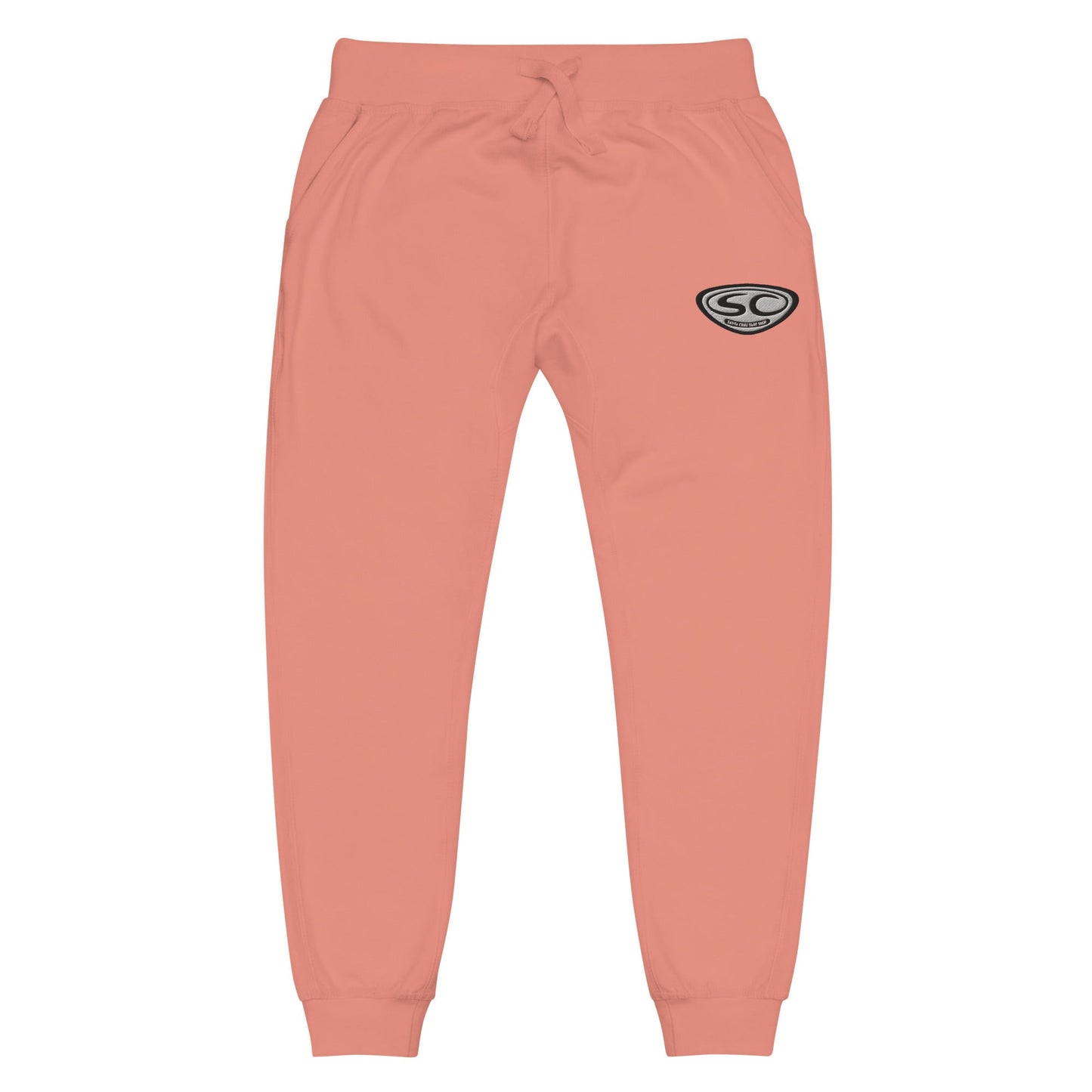 Santa Cruz Surf Shop "SCSS EMB LOGO" Unisex fleece cuffed sweatpants