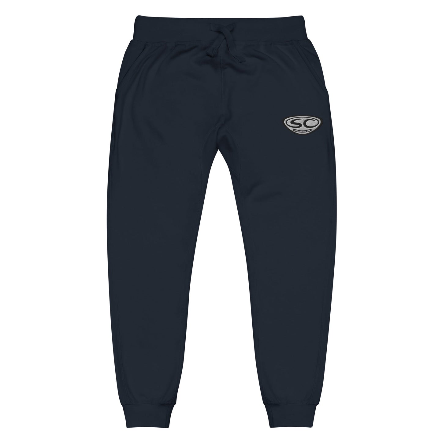 Santa Cruz Surf Shop "SCSS EMB LOGO" Unisex fleece cuffed sweatpants