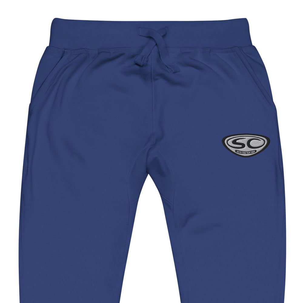 Santa Cruz Surf Shop "SCSS EMB LOGO" Unisex fleece cuffed sweatpants