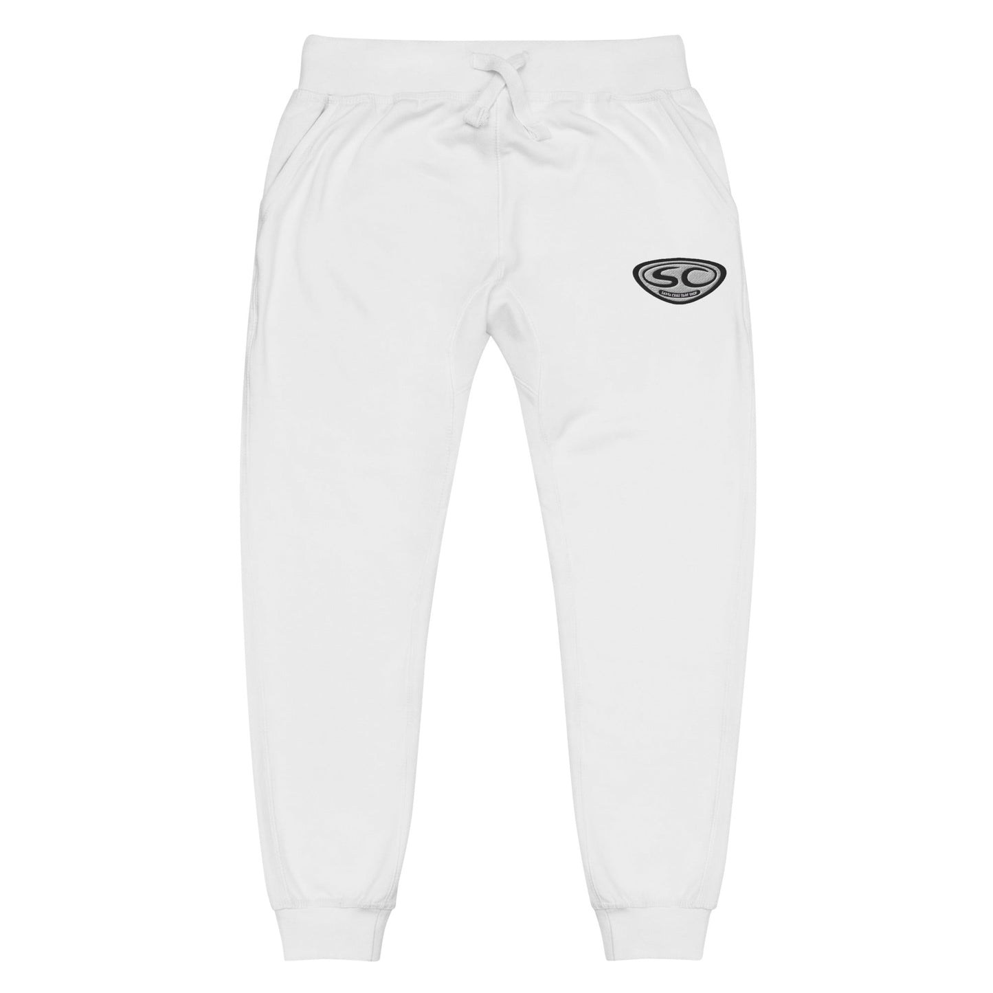 Santa Cruz Surf Shop "SCSS EMB LOGO" Unisex fleece cuffed sweatpants