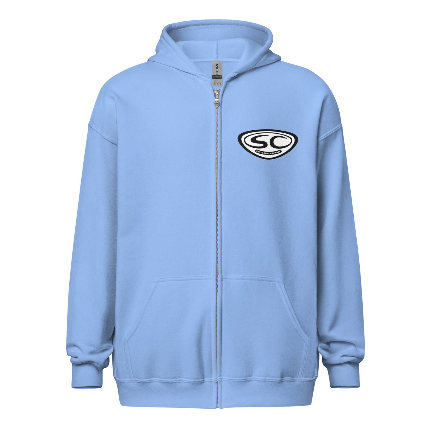 Santa Cruz Surf Shop OG Logo Mens Zip Hoodie