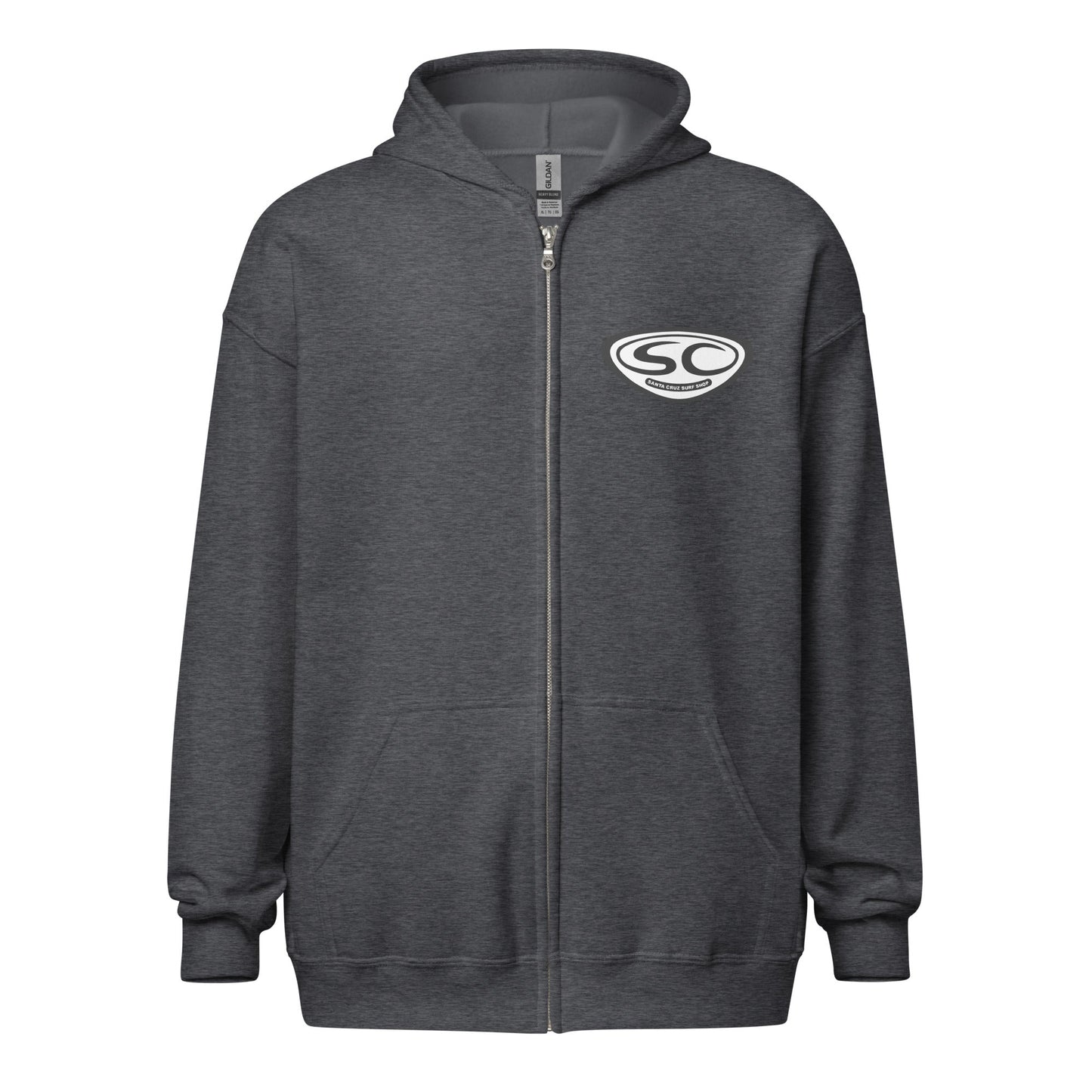 Santa Cruz Surf Shop OG Logo Mens Zip Hoodie