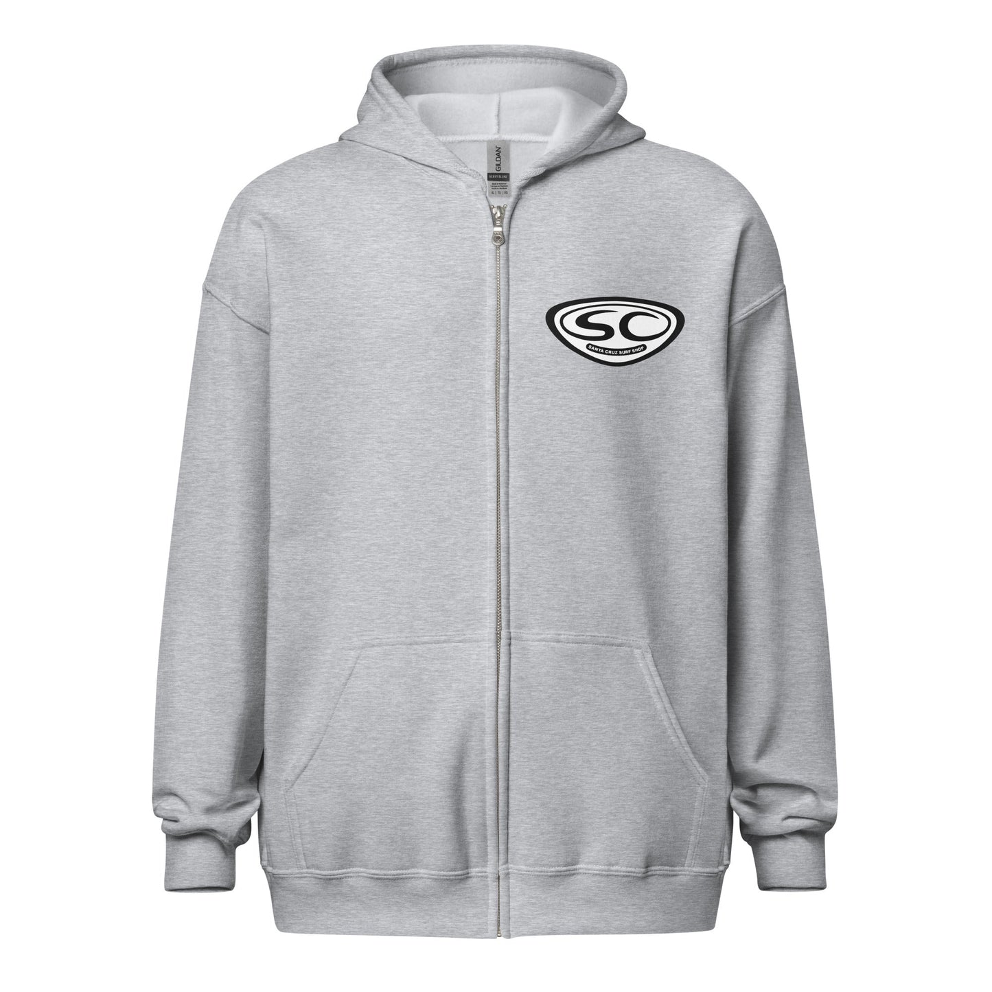 Santa Cruz Surf Shop OG Logo Mens Zip Hoodie