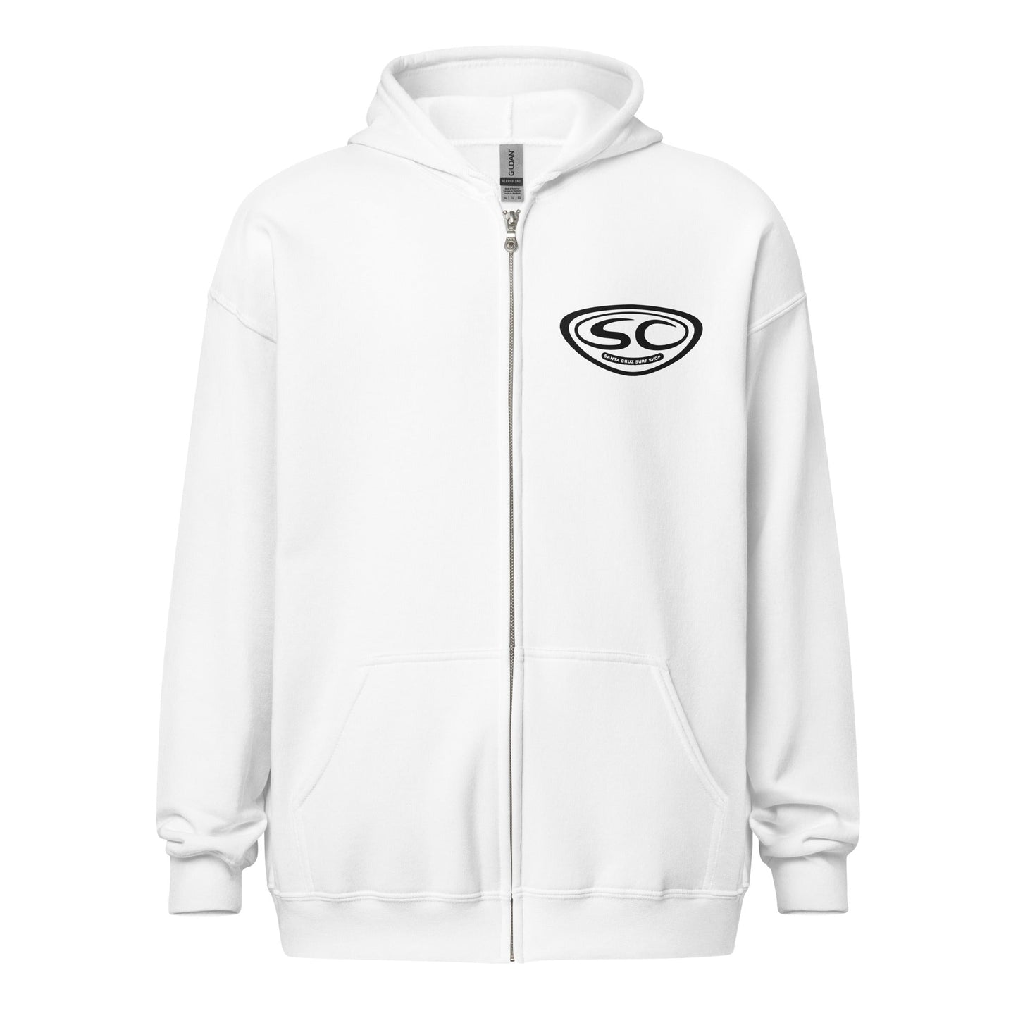 Santa Cruz Surf Shop OG Logo Mens Zip Hoodie