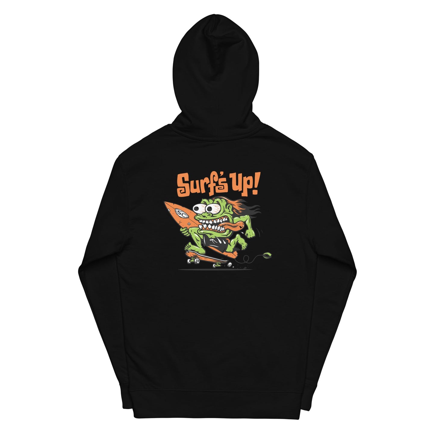 Santa Cruz Surf Shop Surf's Up Monster Premium Mens Hoodie