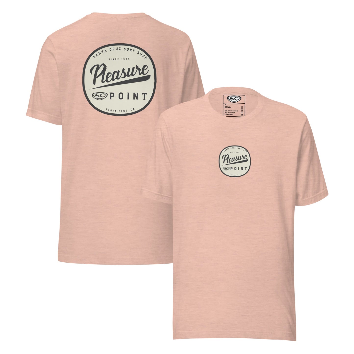 Santa Cruz Surf Shop Pleasure Point since '69 Unisex Classic TShirt