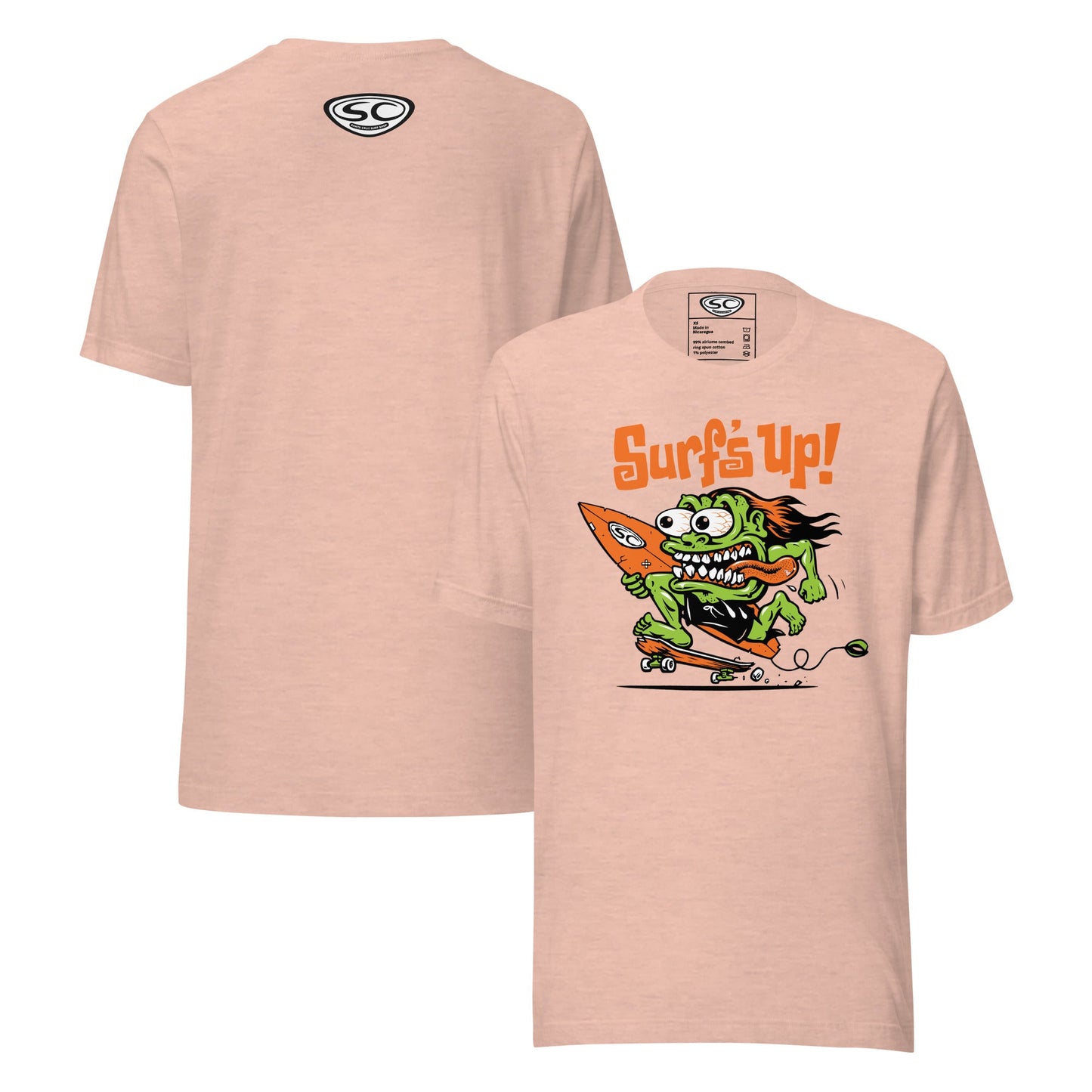 Santa Cruz Surf Shop Surf's Up Monster Tshirt