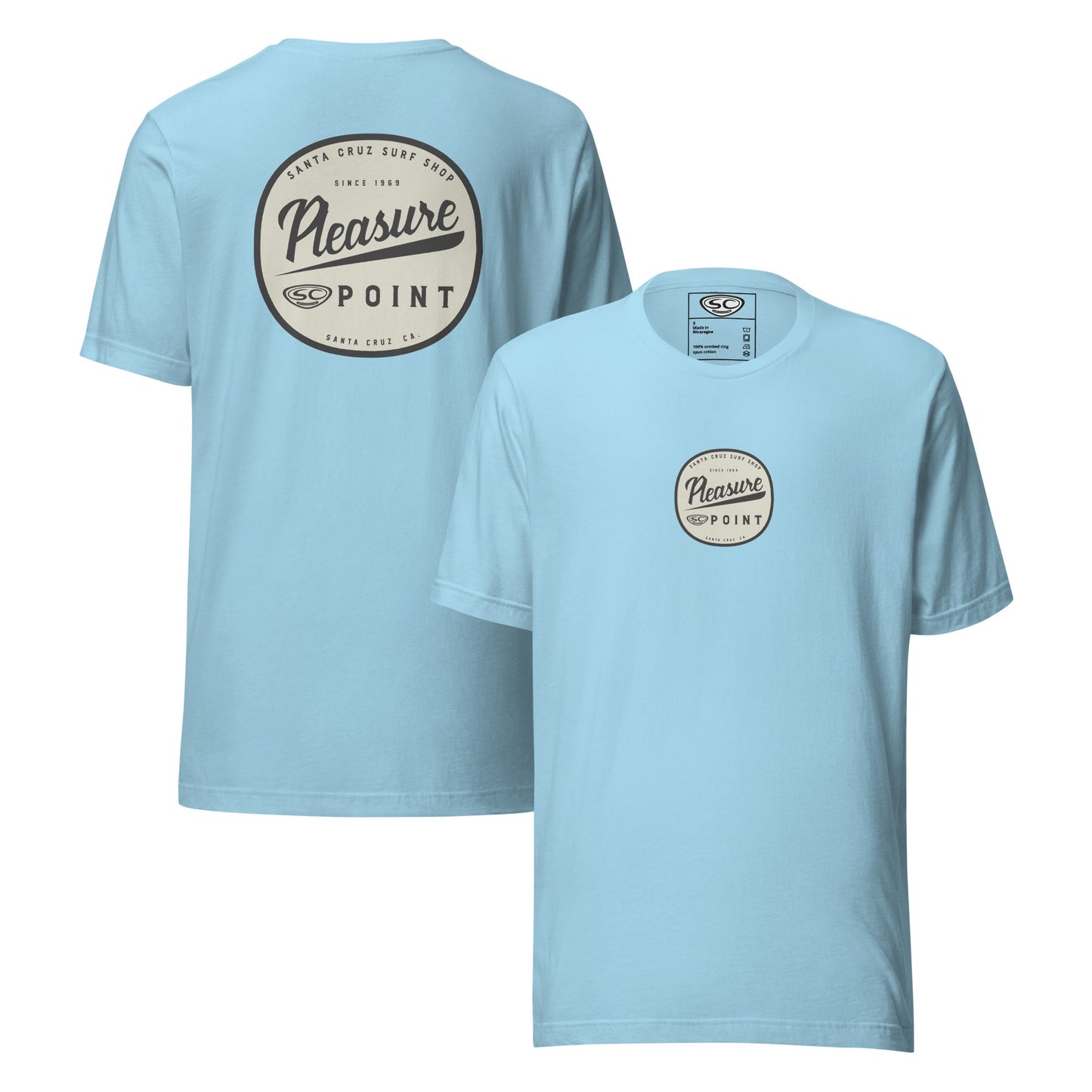 Santa Cruz Surf Shop Pleasure Point since '69 Unisex Classic TShirt