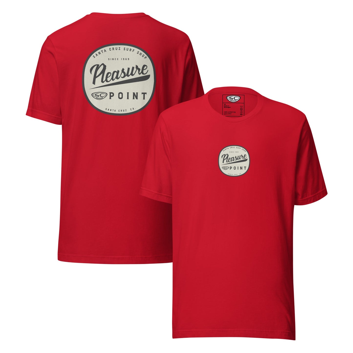 Santa Cruz Surf Shop Pleasure Point since '69 Unisex Classic TShirt
