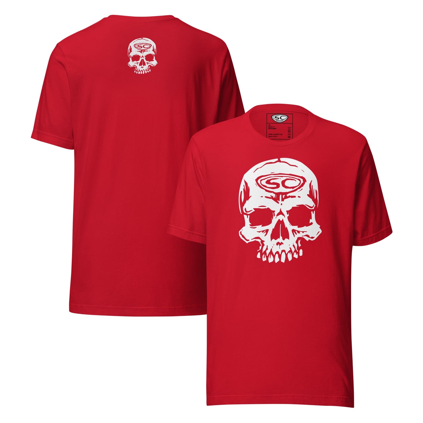 Santa Cruz Surf Shop SC Skull Tshirt
