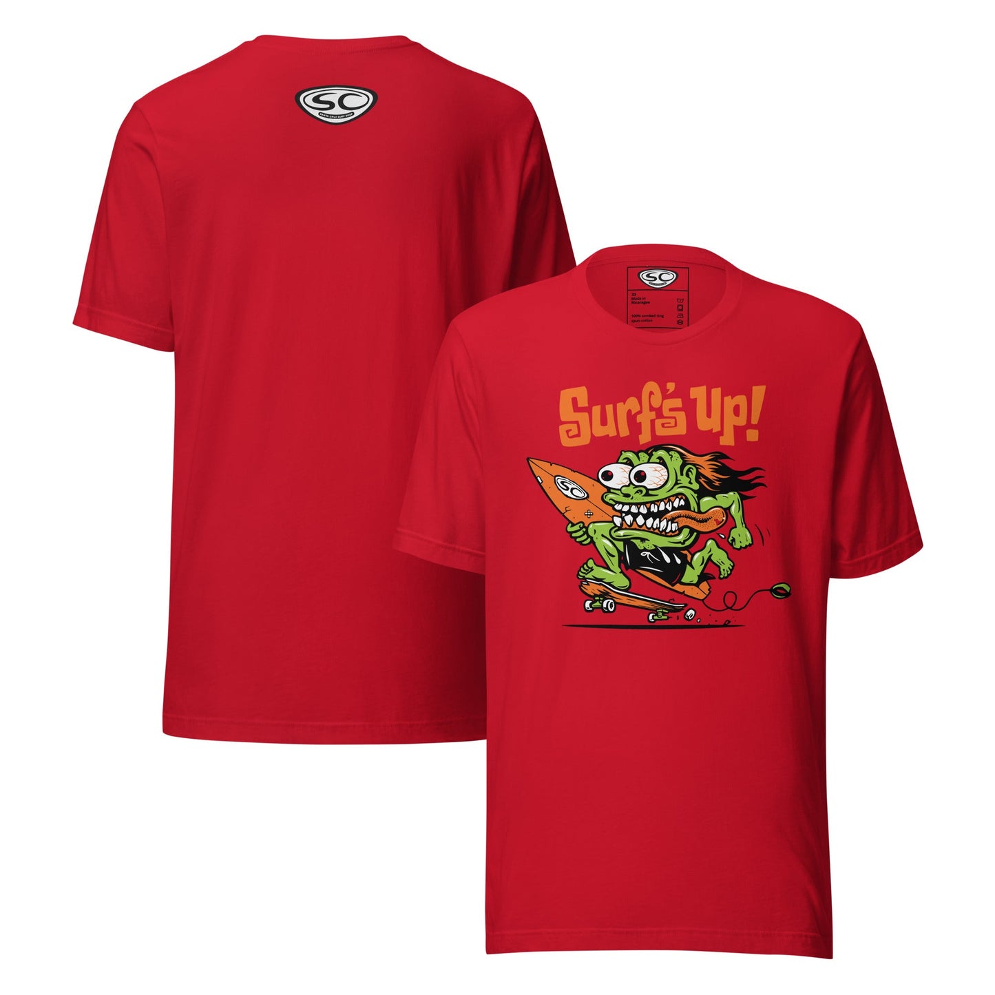 Santa Cruz Surf Shop Surf's Up Monster Tshirt