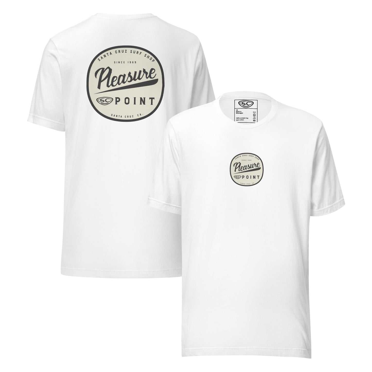 Santa Cruz Surf Shop Pleasure Point since '69 Unisex Classic TShirt