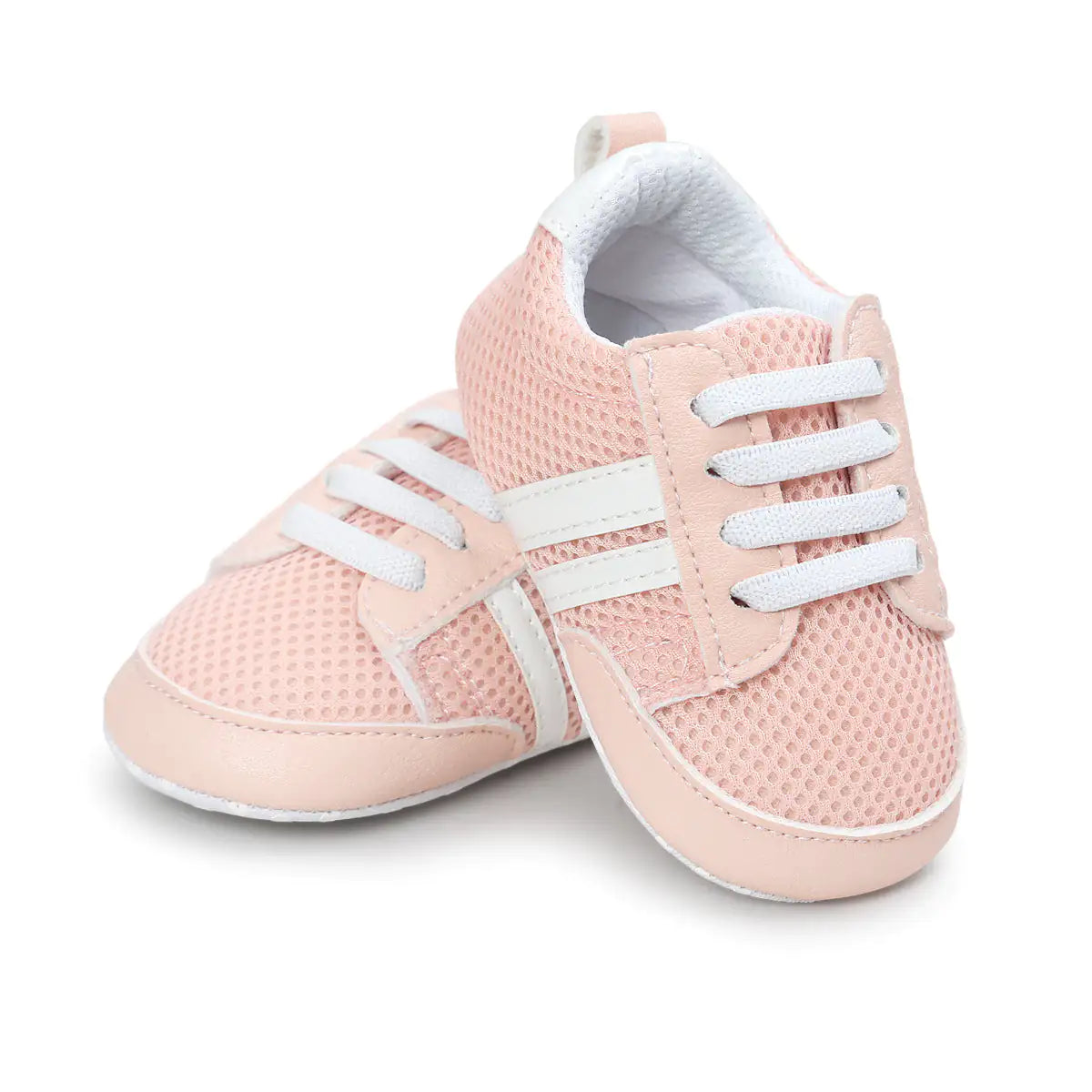 Baby Boy Girl Moccasins Shoes Infant PU Leather Non-slip Soft Newborn Sneakers - # GIAA71310003