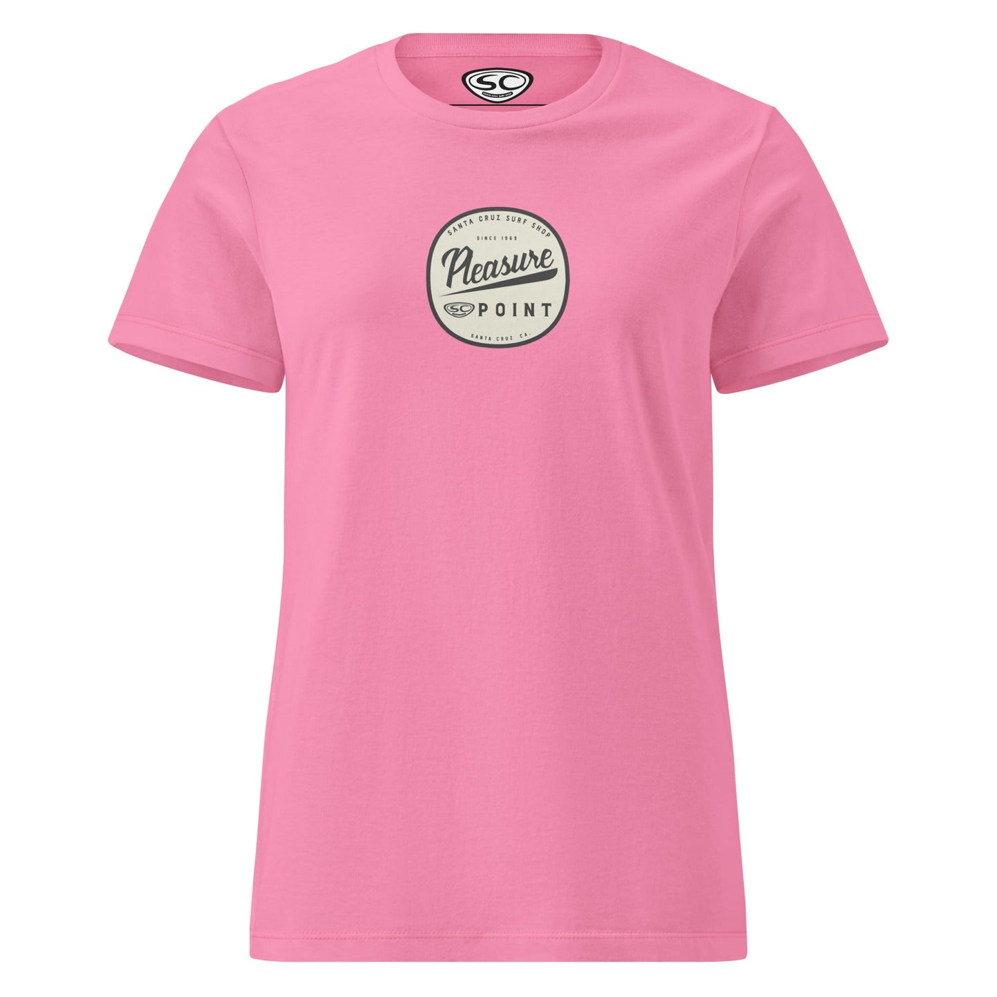 Pleasure Point Santa Cruz Women’s basic softstyle t-shirt