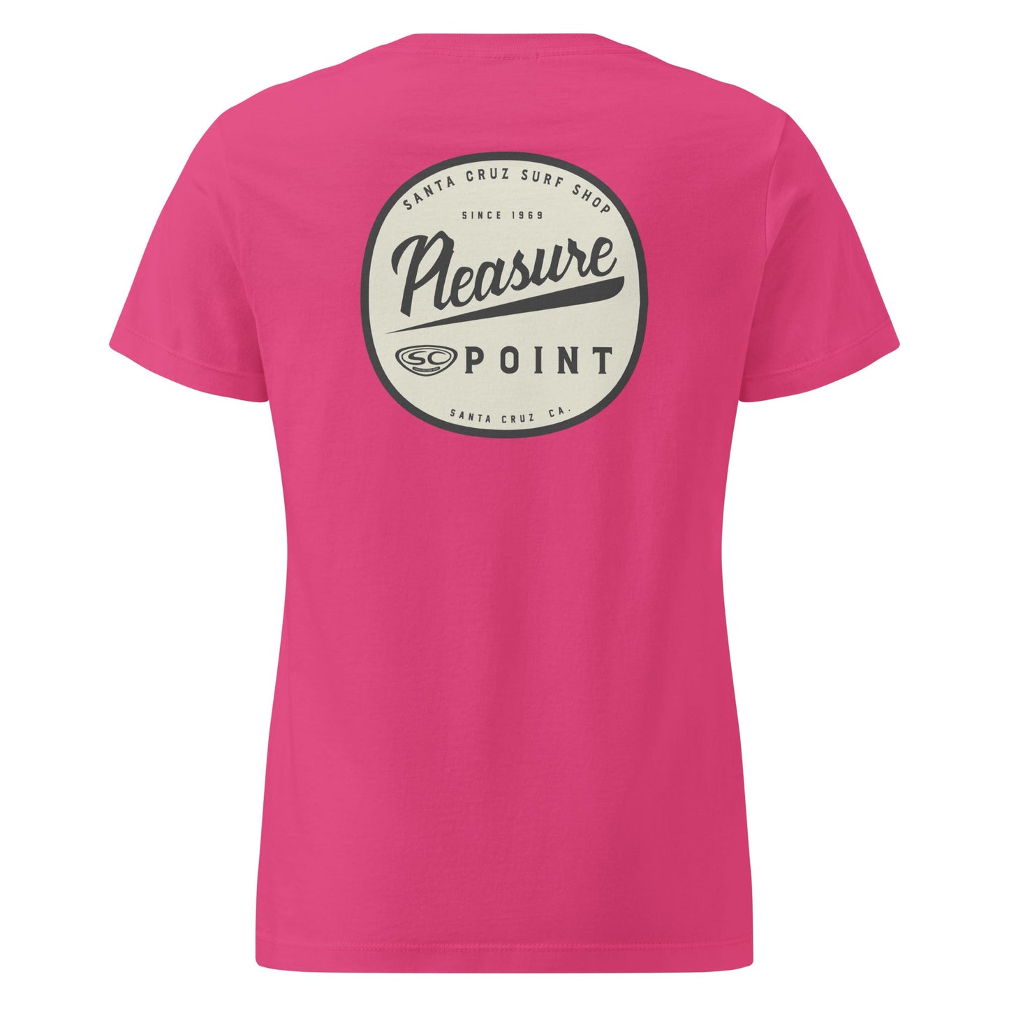 Pleasure Point Santa Cruz Women’s basic softstyle t-shirt