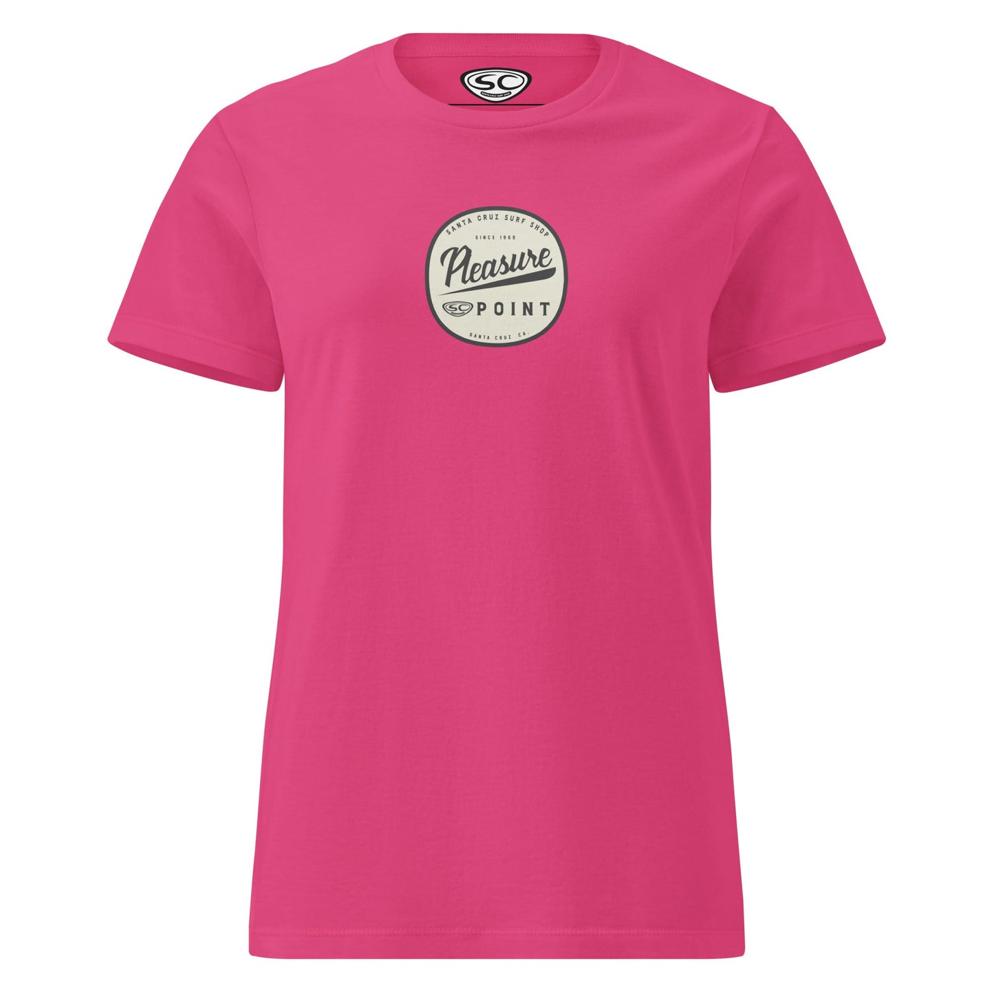 Pleasure Point Santa Cruz Women’s basic softstyle t-shirt
