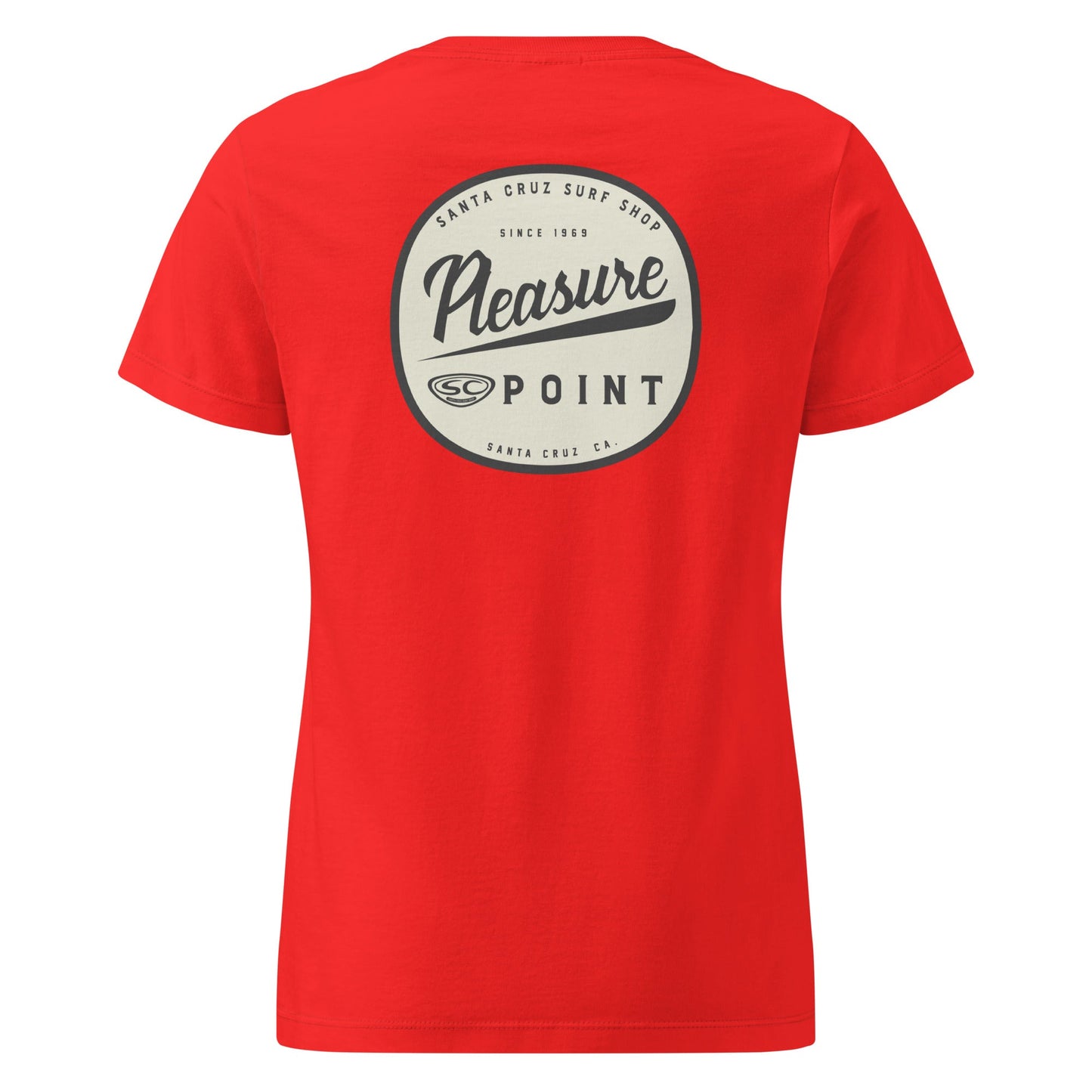 Pleasure Point Santa Cruz Women’s basic softstyle t-shirt