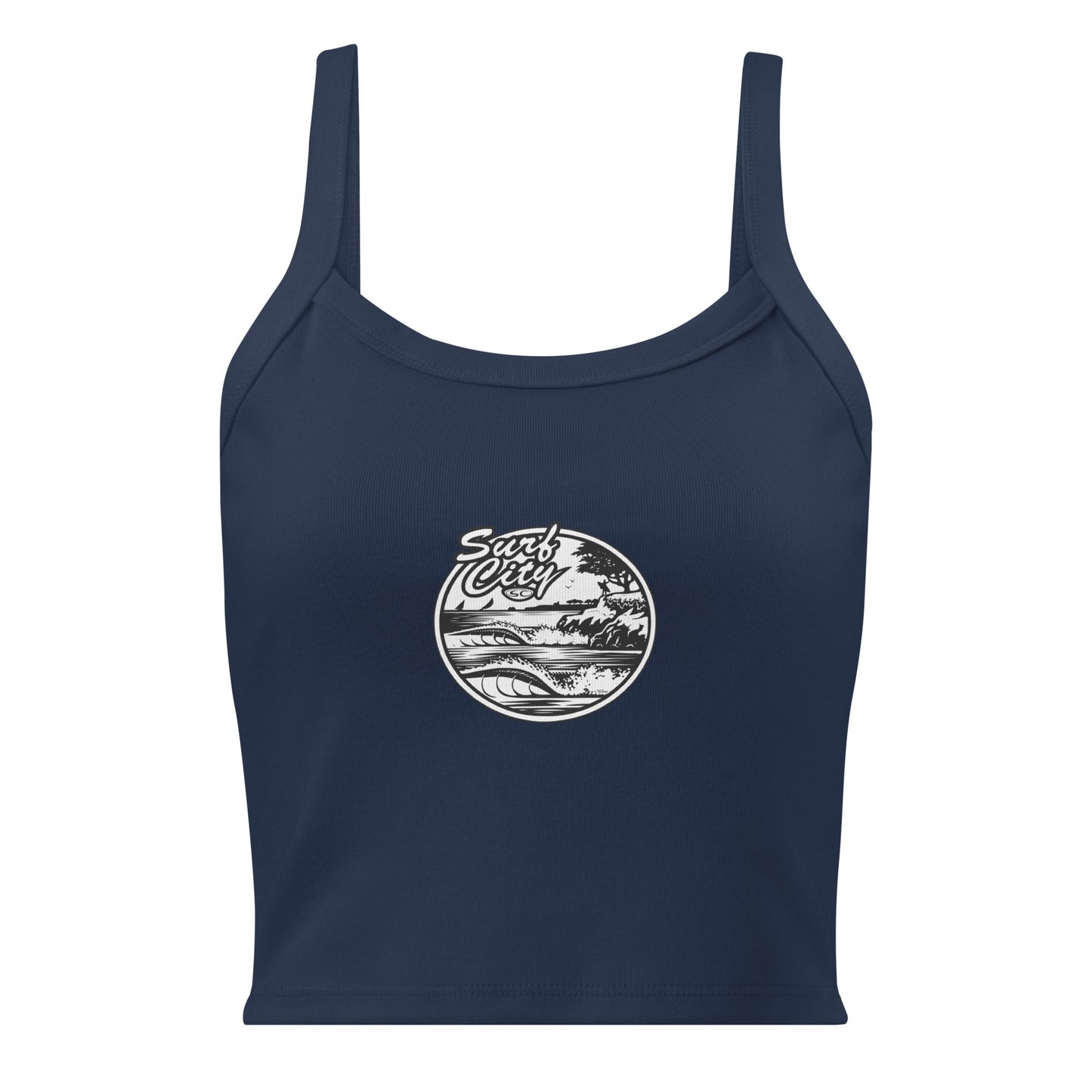 Santa Cruz Surf City Women’s micro-rib tank top
