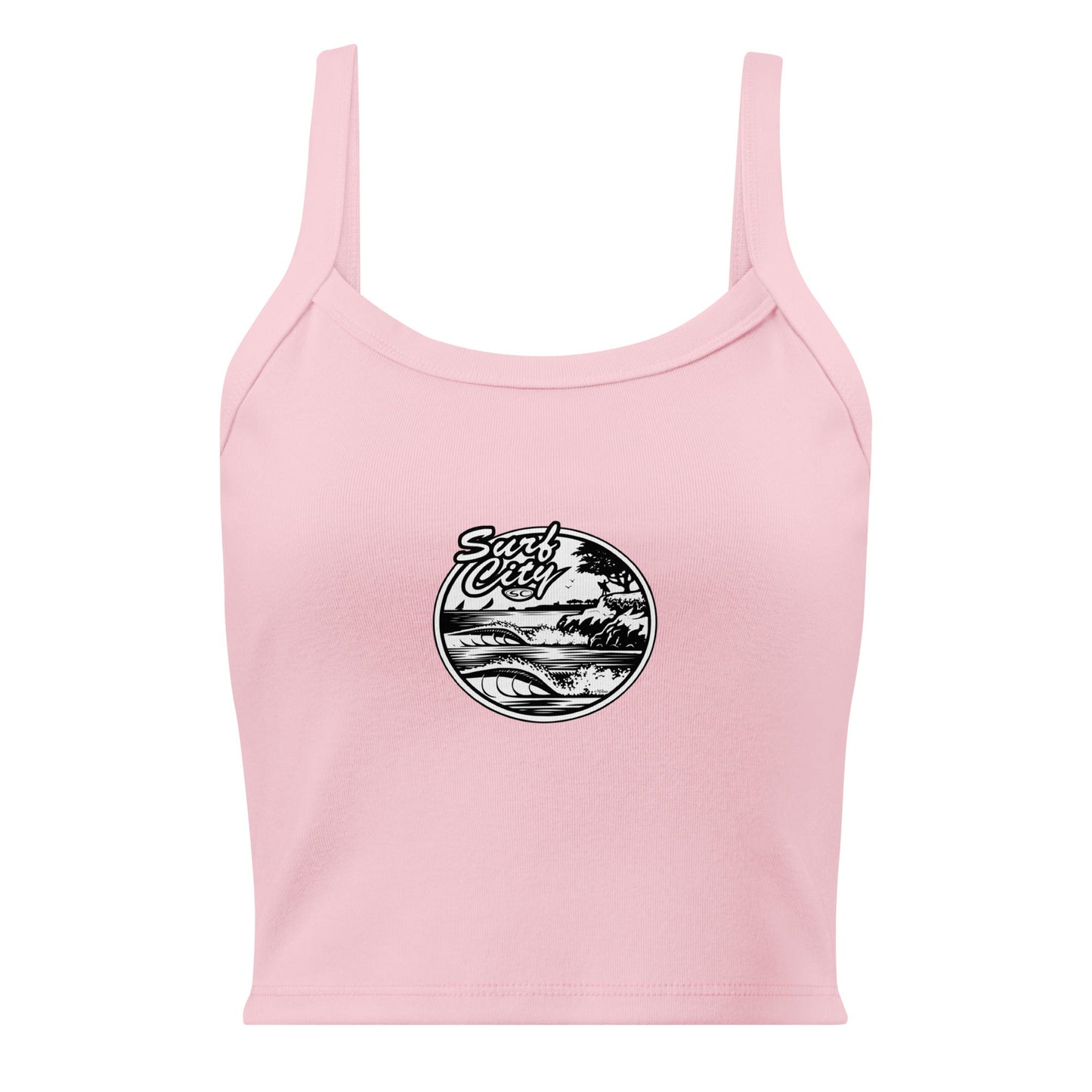 Santa Cruz Surf City Women’s micro-rib tank top