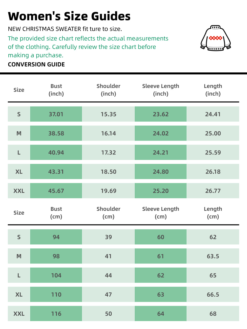 Snowflake Red Fair Isle Christmas Sweater | NCS