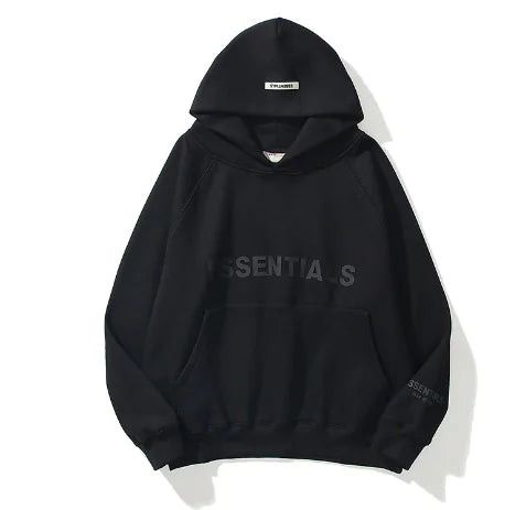 Autumn/Winter Fleece-Lined Hooded Sweatshirt - # BOAA13510011