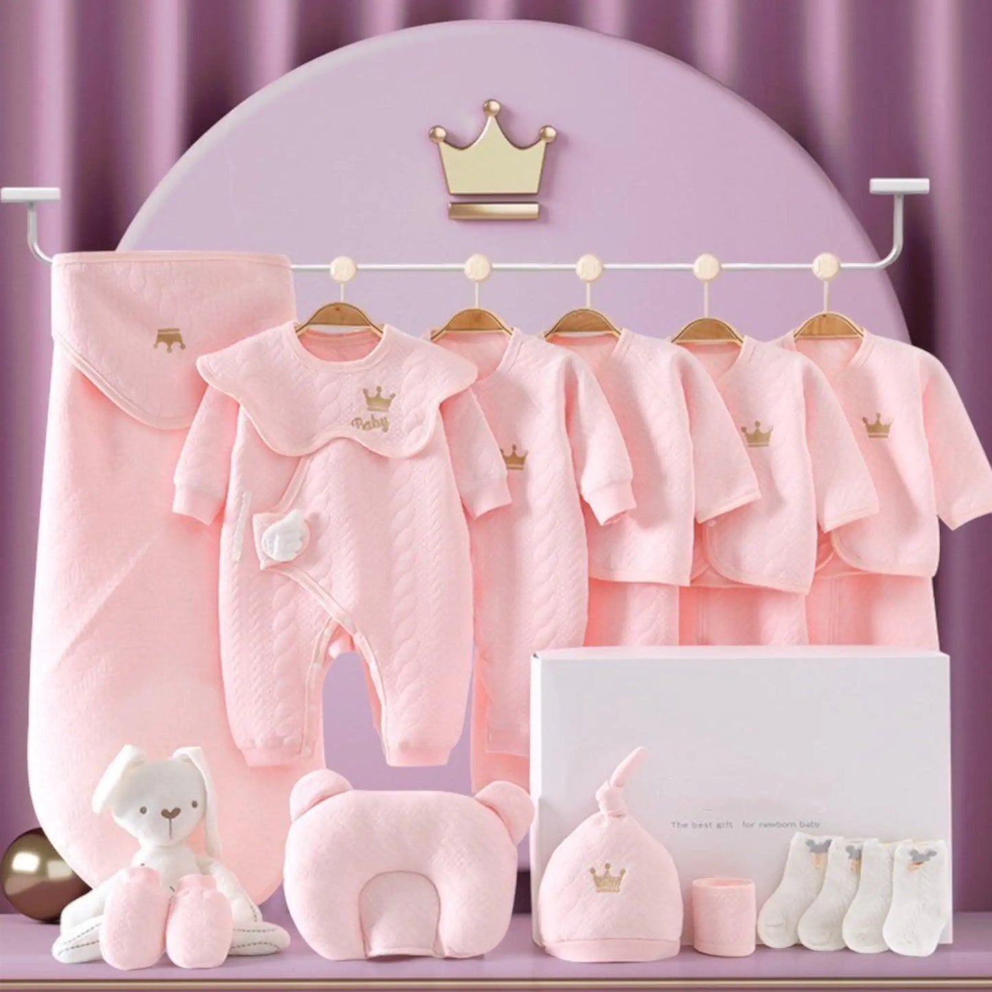 Newborn Baby Luxe Set - # BAAA21110023