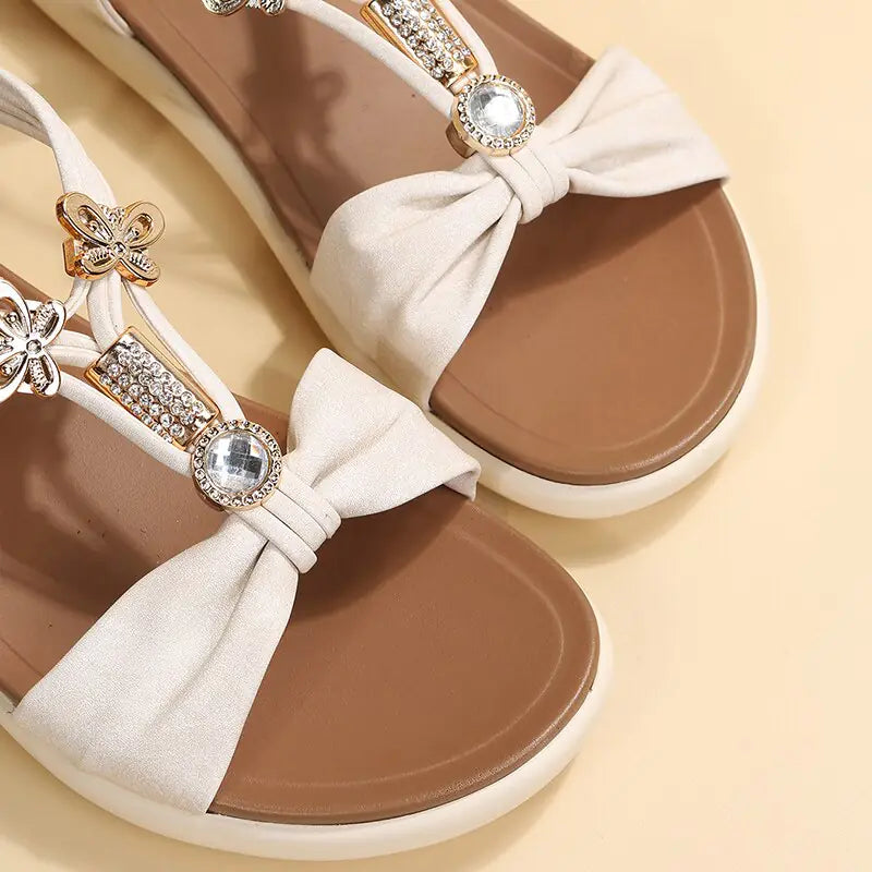 Roman Style Flat Sandals - # GIAA73810001