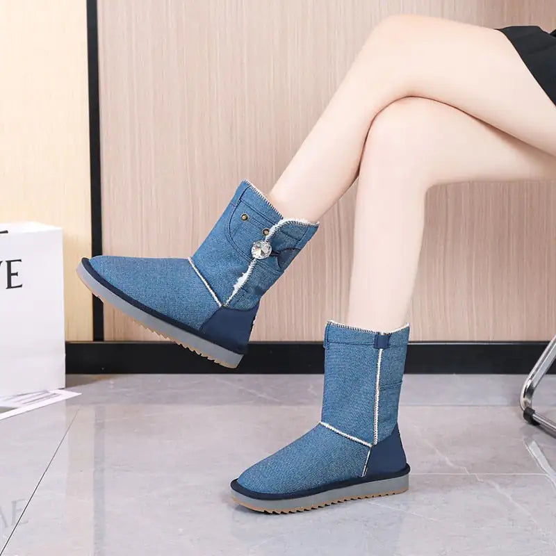 Ankle Boots Women Shoes Woman Boots Snow Winter - # GIAA73410006