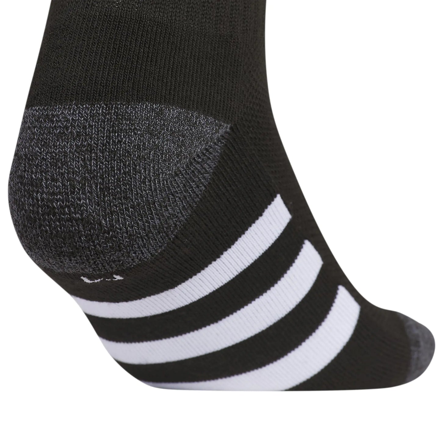 adidas Athletic Cushioned Quarter Socks (6-Pair) for Kids, Boys and Girls, Above The Ankle Fit, Durable Fabric Medium Black/Onix Grey/White - # BOAA11810006