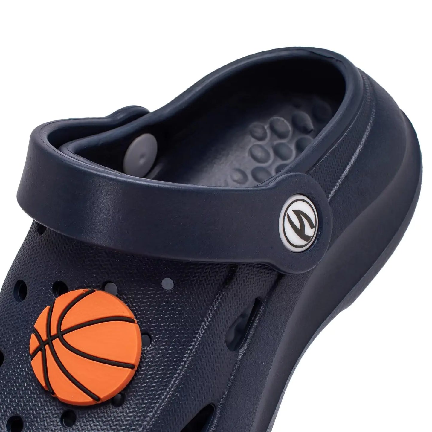 WOUEOI Boys Girls Garden Shoes Toddler Cartoon Slides Sandals Kids Clogs 2 Little Kid A-dark Blue - # BOAA71310001