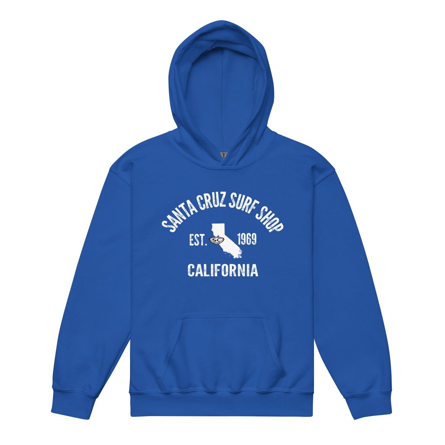 Santa Cruz Surf Shop Since 1969 Youth heavy blend hoodie