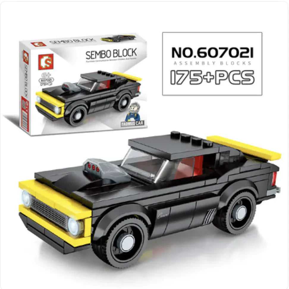 City Racing Building Blocks Set - Educational Car Story Toys for Children - # BOT&G52710007