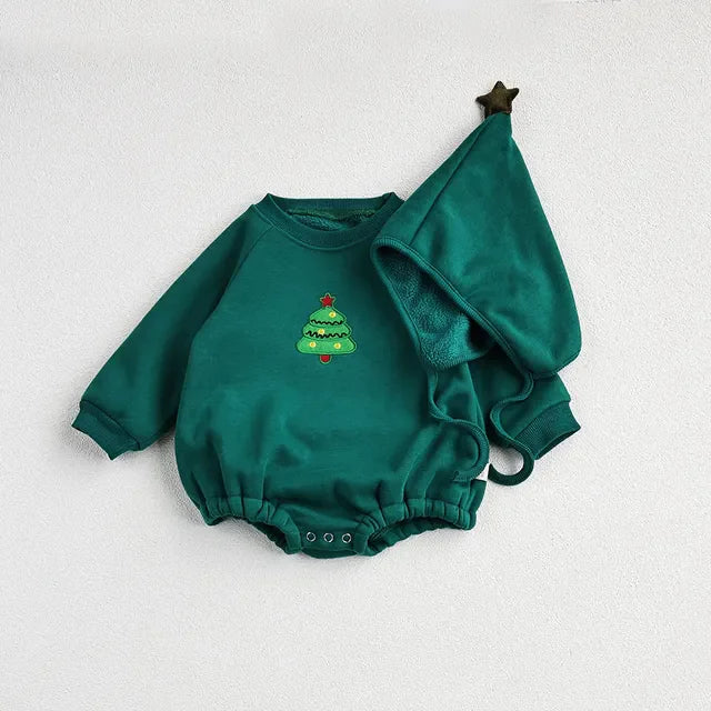 CuddleJoy Christmas Baby Bodysuits: Snuggly Style - # BOAA111010012