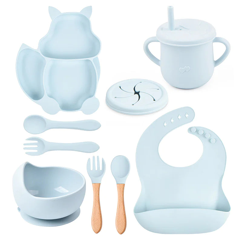 Baby Silicone Feeding Set - # BAGE21110003